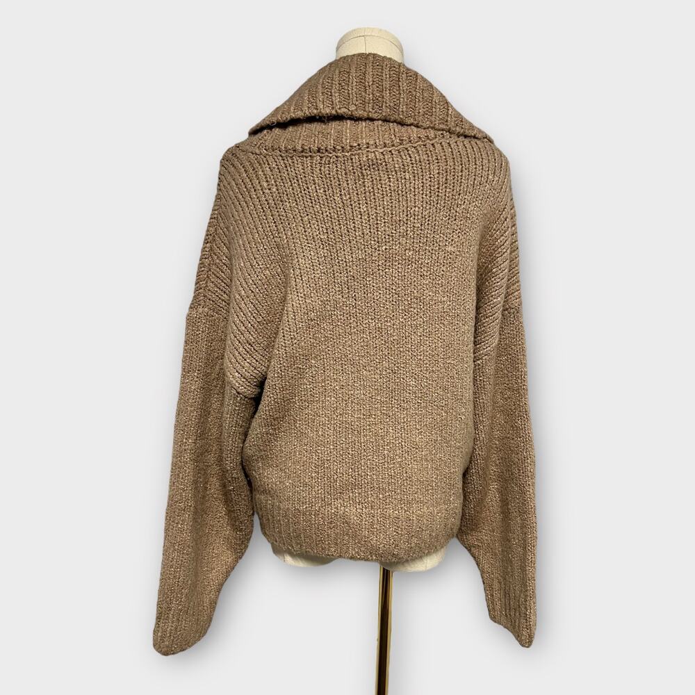 Pilcro Cowlneck Chunky Knit Relaxed Fit Sweater Size Small - Picture 2 of 6
